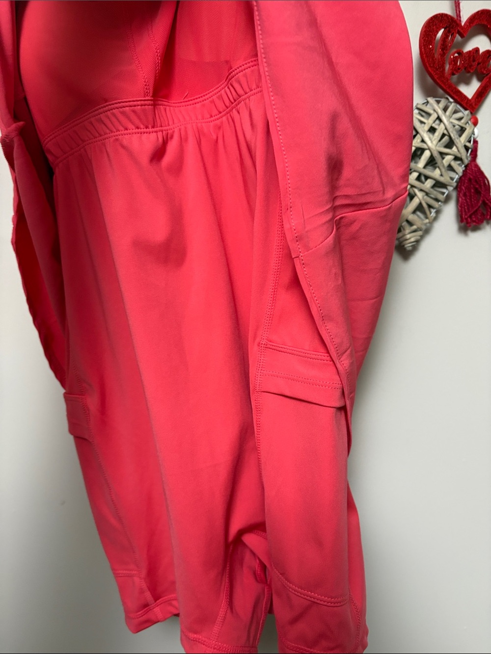 Outdoor Voices Petunia Exercise Dress - Bright Pink - Picture 3 of 4